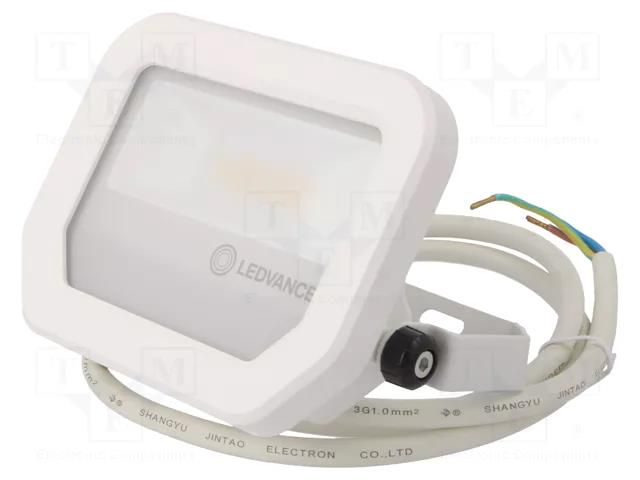 Lamp: LED flood light; 230VAC; 10W; white cold; 4000K; CRImin: 80 ams OSRAM 4058075420908