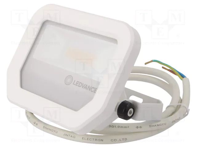 Lamp: LED flood light; 230VAC; 10W; white cold; 4000K; CRImin: 80 ams OSRAM 4058075420908
