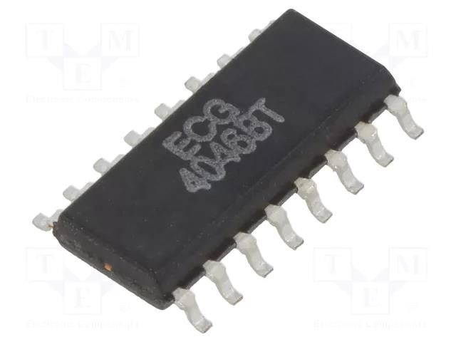 IC: digital; phase-locked loop; CMOS; 3÷18VDC; SMD; SO16 NTE Electronics NTE4046BT