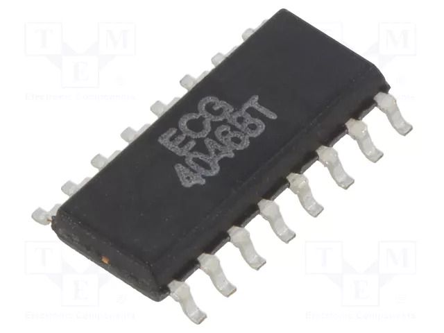 IC: digital; phase-locked loop; CMOS; 3÷18VDC; SMD; SO16 NTE Electronics NTE4046BT