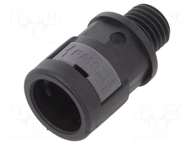 Straight terminal connector; Thread: metric,outside; PMAFIX VND PMA I-BVND-M120GT