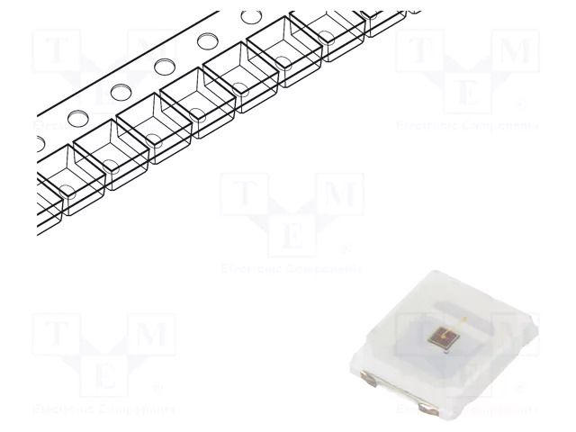 LED; 2835; 120°; flat; 1.8÷2.6VDC; 2.8x3.5x0.65mm; Pmax: 400mW REFOND RA32E1-IRT-FR