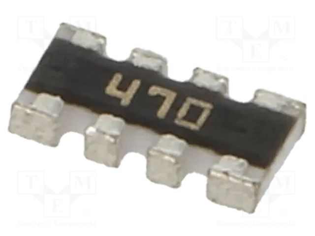 Resistor network: Y; ±5%; 47Ω; No.of resistors: 4; -55÷125°C; SMD BOURNS CAY16-470J4LF