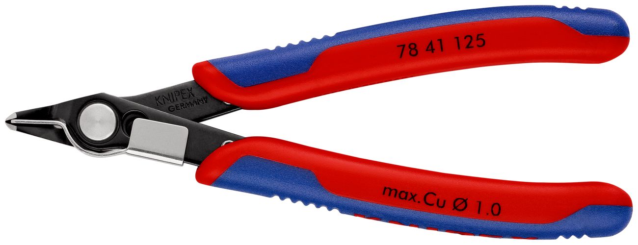 KNIPEX 78 41 125 Electronic Super Knips® with multi-component handles burnished 125 mm 78 41 125 4003773040767