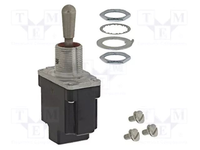 Switch: toggle; Pos: 2; SPDT; ON-(ON); 6A/230VAC; 15A/28VDC; TL; IP67 HONEYWELL 1TL1-8