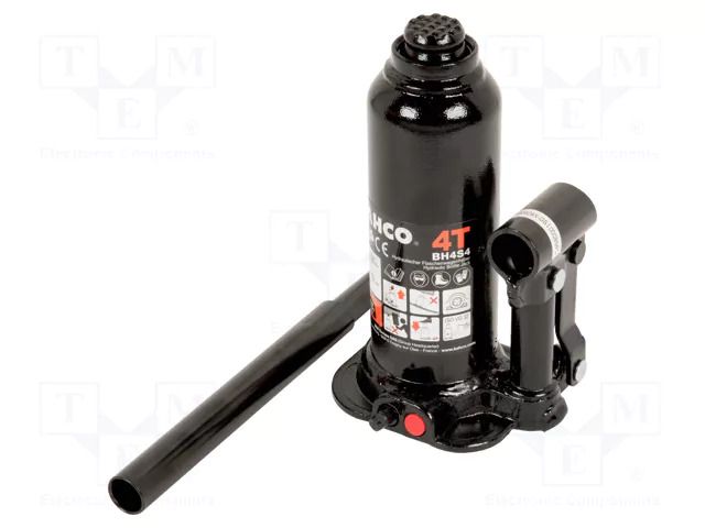 Bottle jack; 4000kg; Hmin: 188mm; Hmax: 363mm BAHCO SA.BH4S4
