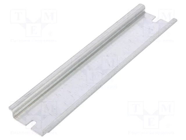 DIN rail; steel; zinc; L: 146mm; W: 35mm; TS35 FIBOX TRH1216