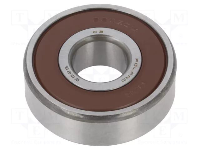 Bearing: ball; Øint: 15mm; Øout: 42mm; W: 13mm; bearing steel NSK NSK6302-DDU/C3-E