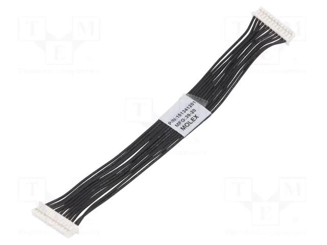 Cable with connectors; PicoBlade™ female,both sides; PIN: 12 MOLEX MX-15134-1201