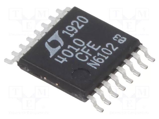 IC: PMIC; battery charging controller; NiCd/NiMH; Uin: 5.5÷34V Analog Devices LTC4010CFEPBF