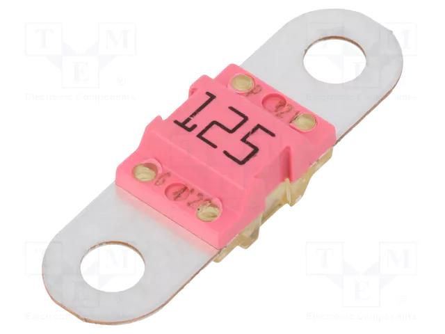 Fuse: fuse; 125A; 32VDC; automotive; 16x12x8mm; M5 screw; BF1 LITTELFUSE 153.5631.6121