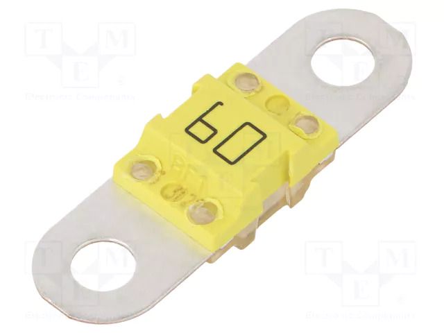 Fuse: fuse; 60A; 32VDC; automotive; 16x12x8mm; M5 screw; BF1; copper LITTELFUSE 153.5631.5601