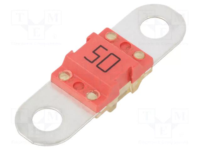 Fuse: fuse; 50A; 32VDC; automotive; 16x12x8mm; M5 screw; BF1; copper LITTELFUSE 153.5631.5501