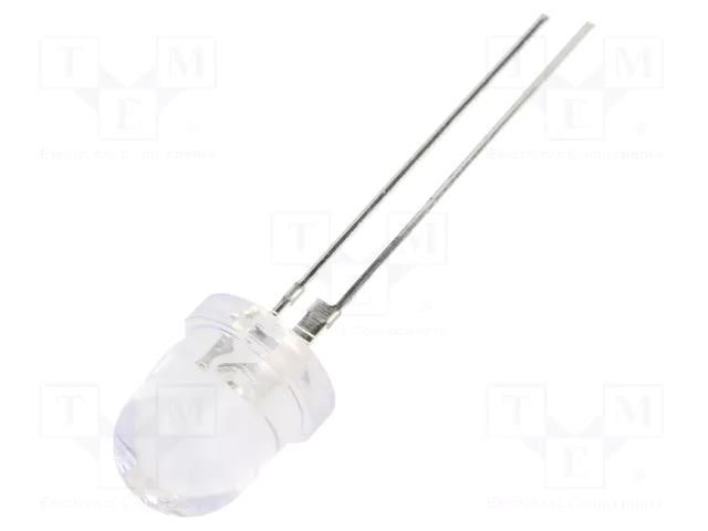 LED; red; 7.8mm; 14400÷18000mcd; 30°; Front: convex; 2.3÷2.6VDC OPTOSUPPLY OSR7CA8131P
