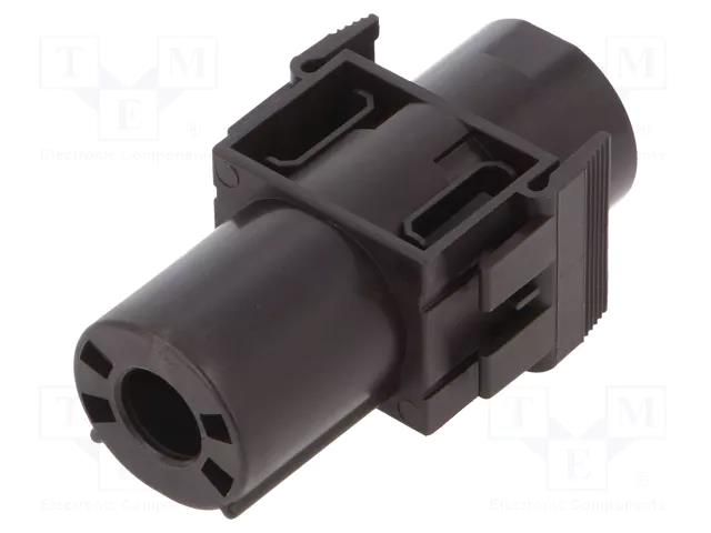 Connector: HDC; module; female; 1kV; PIN: 1; w/o contacts AMPHENOL C146-B01004E8