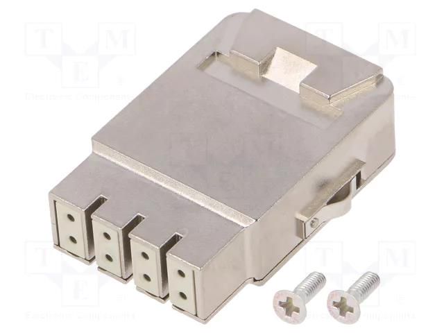 Connector: HDC; contact insert; female; PIN: 8; GigaBit AMPHENOL C146-10B00890215