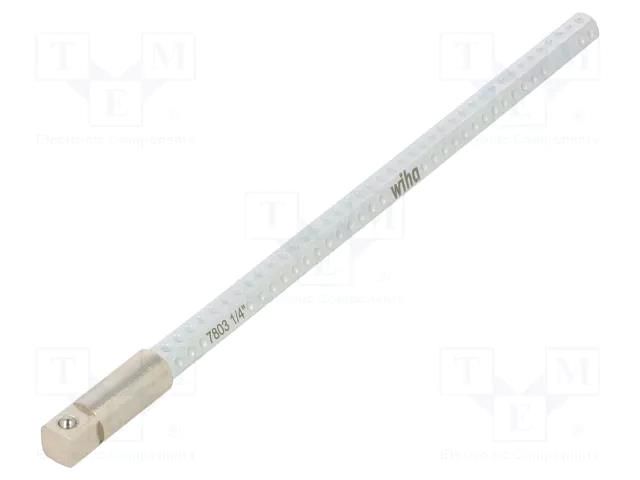 Holder; Overall len: 150mm; Mounting: 1/4" (C6,3mm),1/4" square WIHA WIHA.03883