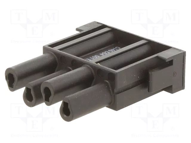 Connector: HDC; module; female; 1kV; PIN: 4; w/o contacts; 2.5mm AMPHENOL C146-C04001E8