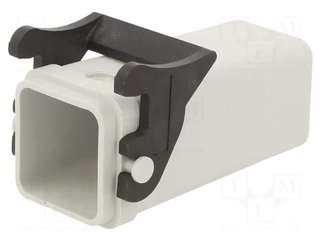 Enclosure for connectors: HDC; size A3; for cable; with latch AMPHENOL C146-10G0038044