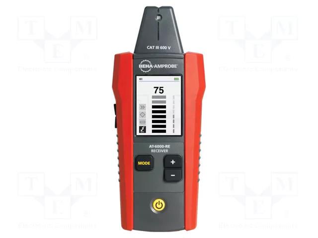 Non-contact metal and voltage detector- receiver; LCD TFT BEHA-AMPROBE AT-6000-RE