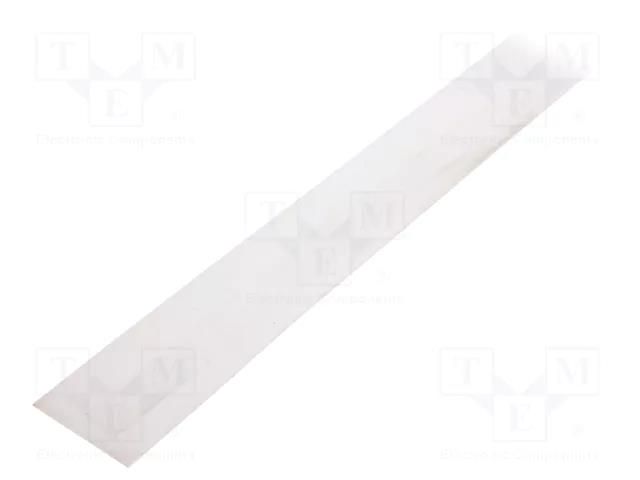 Cover for LED profiles; frosted; 2m; Kind of shutter: H; slide TOPMET TOP-23080039