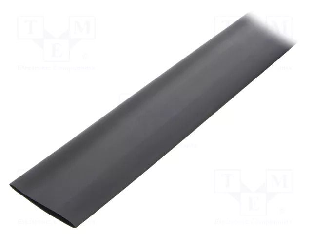 Heat shrink sleeve; glueless; 2: 1; 38.1mm; L: 1m; black TASKER GTM3819BK