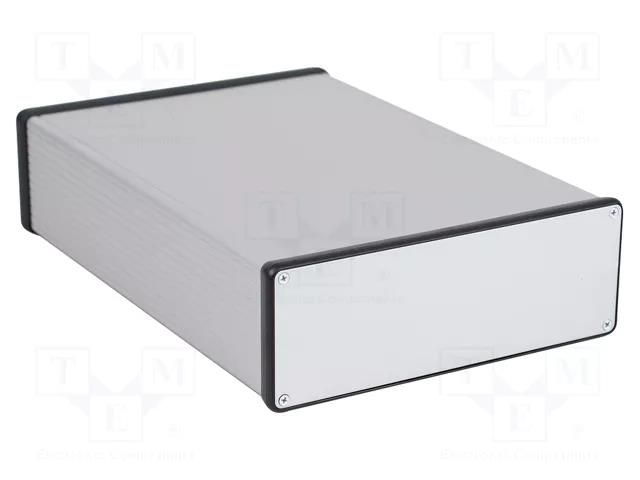 Enclosure: with panel; 1455; X: 191mm; Y: 280mm; Z: 66mm; aluminium HAMMOND HM-1455U2801