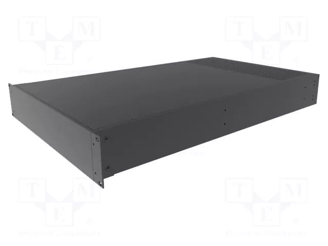 Enclosure: rack mounting; Standard: 19"; 2U; Z: 89mm; X: 422mm; rack HAMMOND HM-RM2U1928VBK