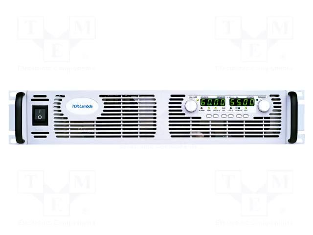 Power supply: programmable laboratory; Ch: 1; 0÷500VDC; 0÷10A TDK-LAMBDA GEN-500-10-3P400