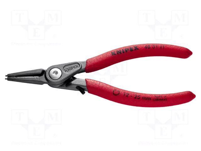 Pliers; for circlip; internal; 12÷25mm; Pliers len: 140mm KNIPEX KNP.4831J1