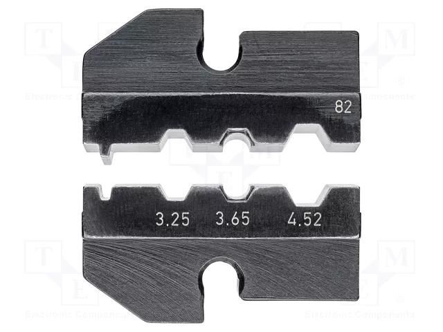 Crimping jaws; Telegärtner,fiber optics connectors KNIPEX KNP.974982