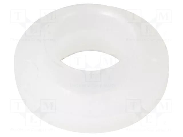 Insulating sleeve; Øint: 5.2mm; UL94V-2; polyamide; H: 1.6mm ESSENTRA RI-MNI-8-4