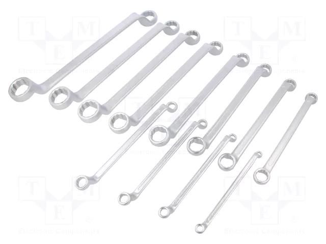 Wrench-set; box; steel; 12pcs. Workpro WP-W003318WE