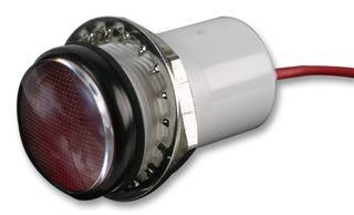 LED INDICATOR, 24VDC, RED 557-1505-203F