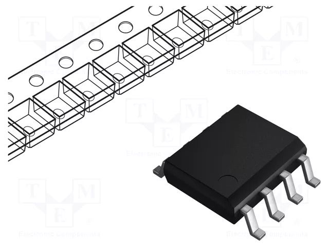 IC: differential amplifier; 500kHz; Ch: 1; SO8; Features: precision TEXAS INSTRUMENTS INA149AID