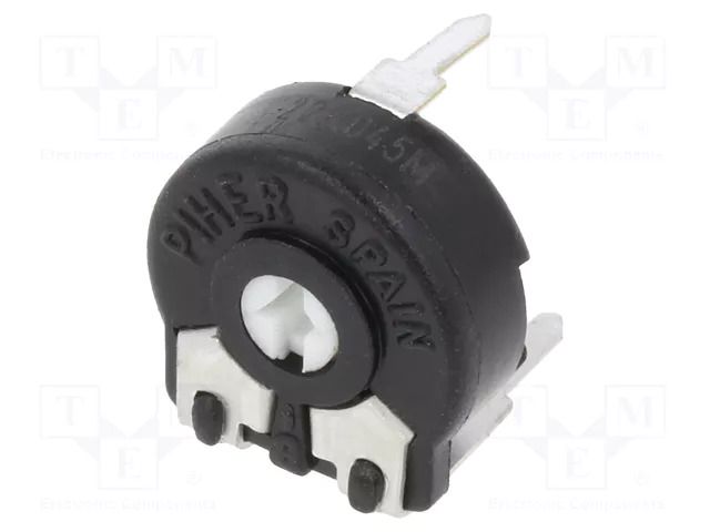 Potentiometer: mounting; single turn,horizontal; 22kΩ; 150mW PIHER PT10LV10-223A-PM