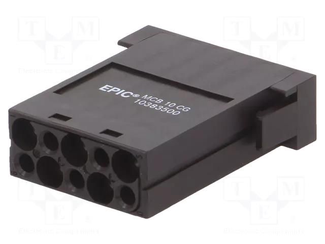 Connector: HDC; module; female; EPIC® MC; PIN: 10; 10A; 250V; crimped LAPP 10383500