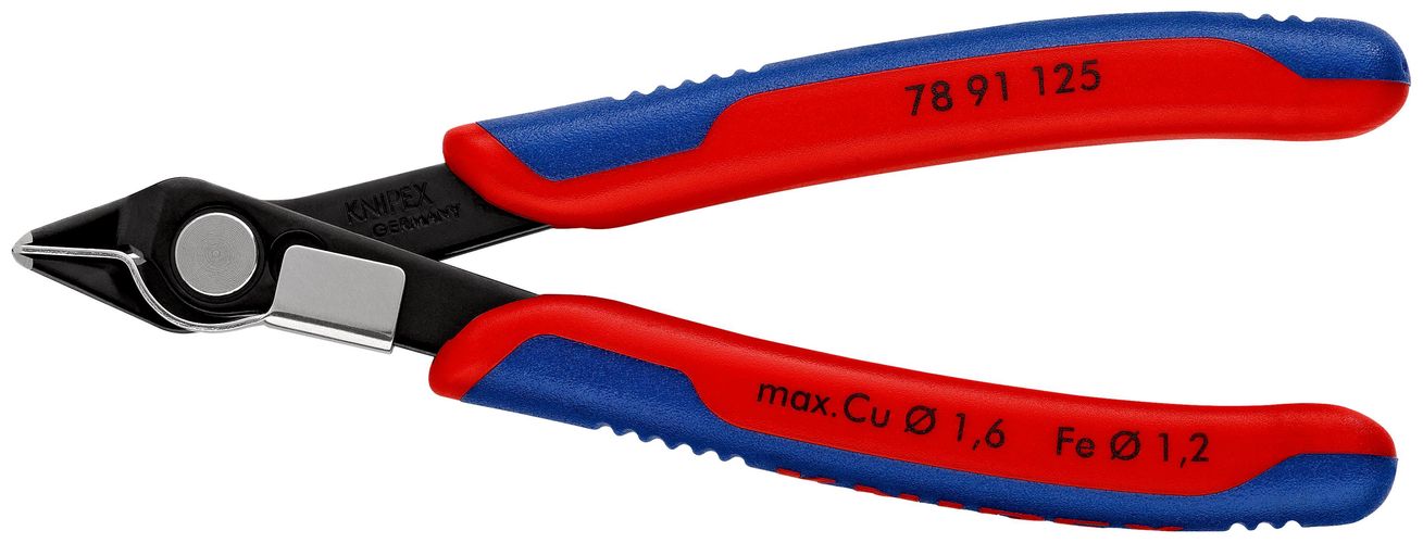 KNIPEX 78 91 125 Electronic Super Knips® with multicomponent handles burnished 125 mm 78 91 125 4003773065081