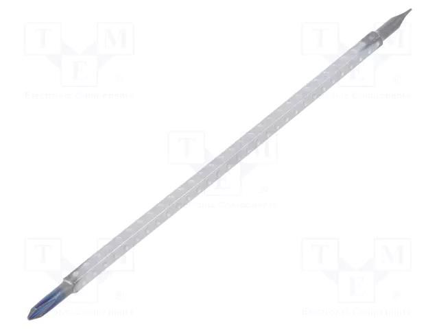 Interchangeable blade; Phillips,slot; PH0,3x0.5mm; SYSTEM 4 WIHA WIHA.00602