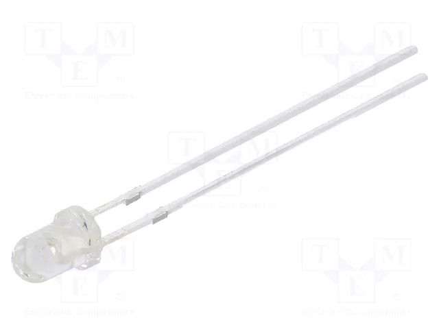 LED; UV; 30°; 20mA; P: 114mW; 390÷400nm; 3÷3.8VDC; THT OPTOSUPPLY OSV4DL3131A