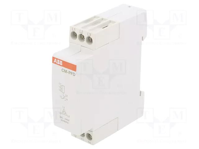 Voltage monitoring relay; phase sequence,phase failure; CM-PFD ABB 1SVR590982R0100