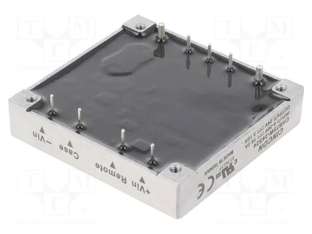 Converter: DC/DC; 75W; Uin: 9÷36VDC; Uout: 24VDC; Iout: 3.12A; CHB75W CINCON CHB75W-24S24