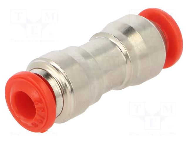 Push-in fitting; straight,inline splice; -0.99÷20bar; -20÷80°C AIGNEP 50040-4