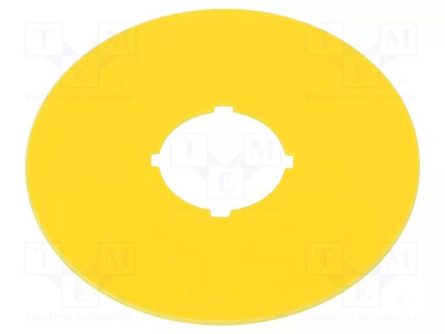 Warning plate; 22mm ABB KTC15-1038