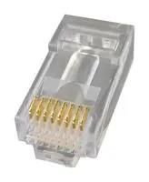 RJ45 CONNECTOR, PLUG, 8P8C, 1PORT, CRIMP SS-39500-002