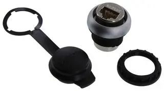 RJ45 CONN, JACK, 8P8C, 1PORT, CAT6A 8000-099/000-1764