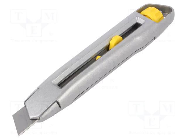 Knife; universal; Tool length: 165mm; W: 18mm; INTERLOCK STANLEY STL-0-10-018