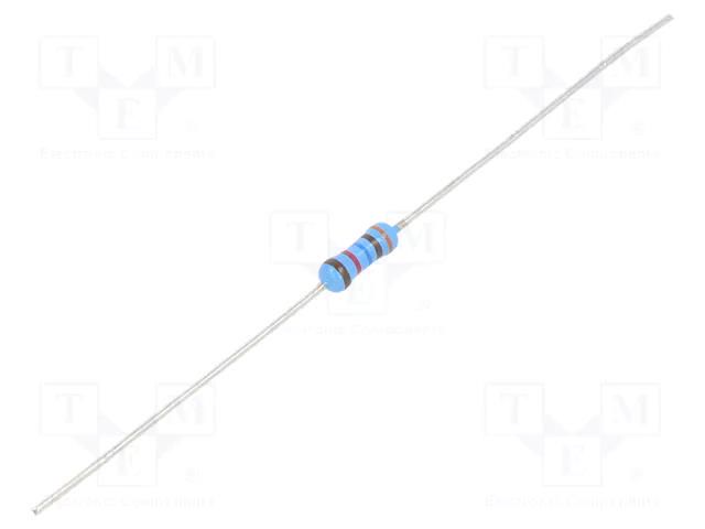 Resistor: thin film; THT; 31.6kΩ; 600mW; ±1%; Ø0.6x28mm; Ø2.5x6.5mm VISHAY MRS25000C3162FCT00