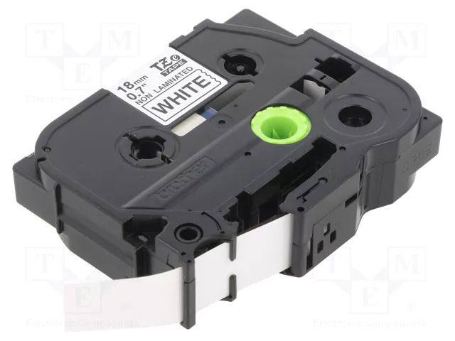 Tape; 18mm; 8m; white; Character colour: black BROTHER BR-TZEN241