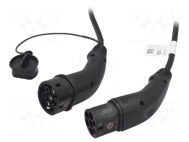 Cable: eMobility; 1x0.5mm2,3x6mm2; 250V; 7.2kW; IP44; single-phase HARTING 08914090108A0